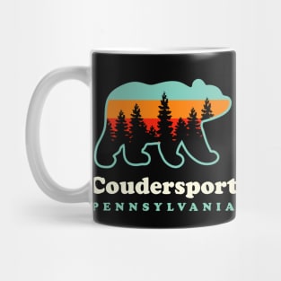 Coudersport Pennsylvania Hunting Hiking Camping Bear Mug